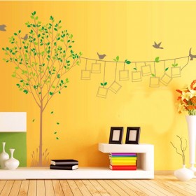 Photo Frame Memory Tree Wall Decal 